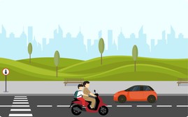 Tăng kiểm tra học sinh vi phạm giao thông: phụ huynh giao xe bị xử lý?