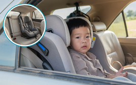 Ghế an toàn cho trẻ em: Hai đơn vị được lựa chọn để thử nghiệm