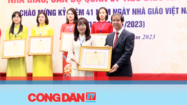 Tuyên dương 200 nhà giáo, cán bộ quản lý tiêu biểu năm 2023