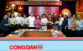 Trung ương Hội Khuyến học Việt Nam gặp mặt, chúc mừng các cơ quan báo chí nhân 99 năm ngày Báo chí Cách mạng Việt Nam