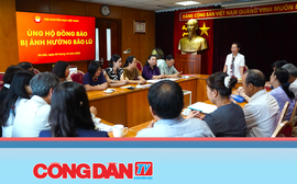 Trung ương Hội Khuyến học Việt Nam phát động ủng hộ đồng bào ảnh hưởng bão lũ