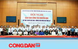 Hội nghị giao ban cụm thi đua khuyến học đồng bằng sông Hồng đẩy mạnh "Khuyến học xanh"