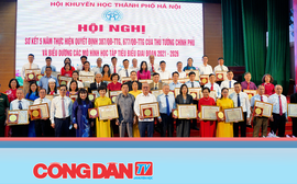 Hội Khuyến học Hà Nội sơ kết, biểu dương 43 mô hình học tập tiêu biểu giai đoạn 2021-2026