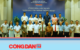 Tạp chí Công dân và Khuyến học phát động cuộc thi viết Giáo dục tài chính thông minh" 