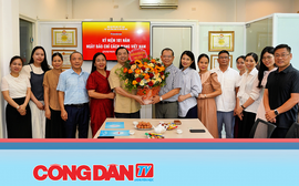 Trung ương Hội Khuyến học Việt Nam chúc mừng Tạp chí Công dân và Khuyến học nhân Ngày Báo chí Cách mạng Việt Nam