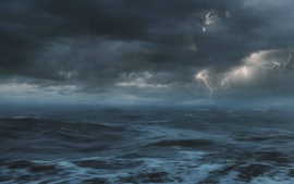 Huyện đảo Lý Sơn đã có gió giật cấp 8, vẫn còn 35 tàu trong khu vực nguy hiểm trên biển