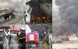 Hà Nội: Cháy kho xưởng ở quận Hà Đông làm 1 người tử vong