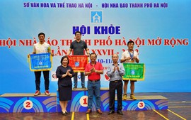 Bế mạc Hội khỏe Hội nhà báo Hà Nội mở rộng 2022
