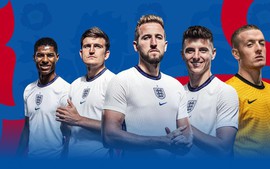 Trước trận đấu, đội tuyển Anh quỳ gối chống phân biệt chủng tộc