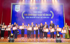 12 cá nhân đoạt giải Quán quân cuộc thi Sơ đồ Tư duy Việt Nam năm 2022