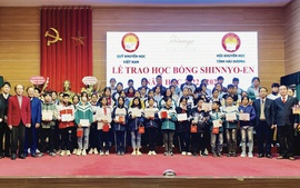 Trao học bổng Shinnyo-en tặng học sinh hoàn cảnh khó khăn tại Hải Dương