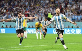 World Cup 2022: Argentina vào tứ kết - Messi chạm mốc nhiều kỷ lục của giải đấu
