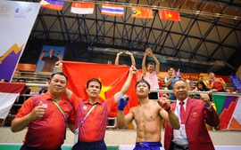 Kịch tính tuyển Kickboxing Việt Nam giành 5 huy chương Vàng trong đêm chung kết