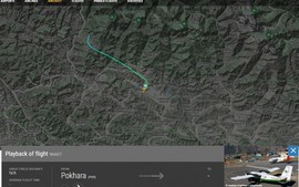 Máy bay tư nhân chở 22 người mất tích tại Nepal