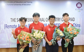 Tất cả thí sinh Việt Nam đều đoạt huy chương vàng tại Olympic Hóa học quốc tế năm 2022