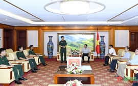 Quân ủy Trung ương, Bộ Quốc phòng thăm, tặng quà Trung ương Hội Cựu chiến binh Việt Nam