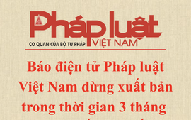 Báo Pháp luật Việt Nam bị phạt 325 triệu đồng, đình bản báo điện tử 3 tháng