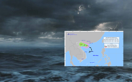 Từ đêm nay 10/8, bão số 2 sẽ gây mưa to gió lớn cho ven biển Quảng Ninh - Ninh Bình 