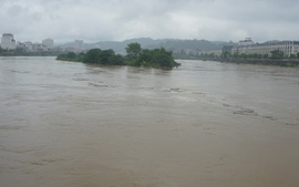 Ảnh hưởng của bão số 3: Từ đêm 25/8 đến ngày 27/8, xuất hiện lũ trên các sông ở Bắc Bộ, Thanh Hóa