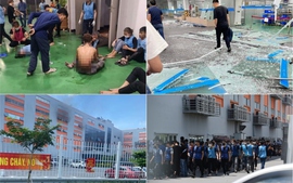 Hiện trường vụ nổ ở Công ty Seojin Auto Bắc Ninh làm 34 người bị thương