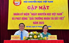 Gặp mặt nhân “Ngày Khuyến học Việt Nam” và phát động “Giải thưởng Nhân tài Đất Việt” năm 2023