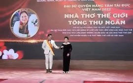 Liên quan vụ "nhà thơ thế giới": Quảng Ninh xử phạt công ty Cổ phần Hằng Holy 75 triệu đồng
