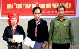 Lào Cai xây nhà "Chữ thập đỏ" tặng hộ nghèo