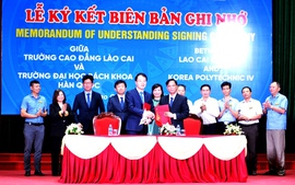 Trường Cao đẳng Lào Cai hợp tác với Hàn Quốc đào tạo nghề chất lượng cao cho địa phương và vùng Tây Bắc