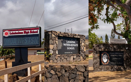Sau thảm họa cháy rừng Hawaii, số lượng học sinh quay trở lại trường học giảm mạnh