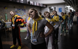 Học sinh Ukraine được học vận hành máy bay không người lái