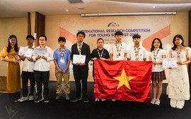 Học sinh Việt Nam giành 2 huy chương cuộc thi nghiên cứu khoa học quốc tế