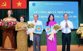 Nhiều quận ở Thành phố Hồ Chí Minh có Trưởng Phòng Giáo dục và Đào tạo mới
