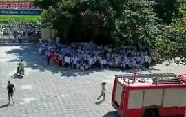Hà Nội: Xảy ra cháy tại Trường Tiểu học Đồng Mai 1, học sinh được sơ tán an toàn