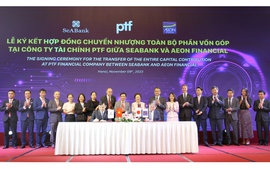 SeABank và AEON Financial ký kết hợp đồng chuyển nhượng Công ty Tài chính PTF trị giá 4.300 tỷ đồng