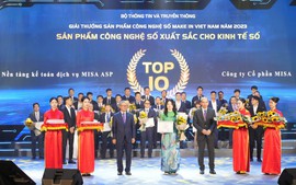 MISA ASP là nền tảng Make in Viet Nam xuất sắc  hạng mục Kinh tế số