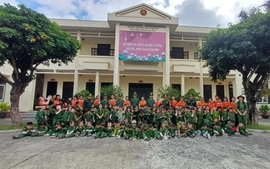 Quảng Ninh: Gần 100 trẻ mầm non trải nghiệm chương trình "Bé tập làm chiến sĩ"
