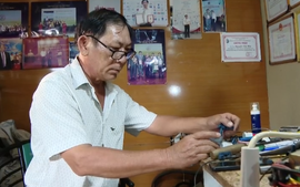 Ông Nguyễn Văn Hai học hết lớp 5, có 5 bằng sáng chế, vào vòng Chung khảo Giải thưởng Nhân tài Đất Việt 2023