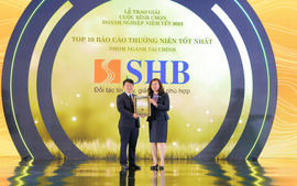 SHB được vinh danh Top 10 Doanh nghiệp có báo cáo thường niên tốt nhất