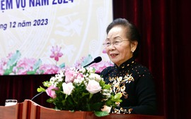 GS.TS Nguyễn Thị Doan: Năm 2023, Hội Khuyến học Việt Nam đã đạt được kết quả toàn diện về khuyến học - khuyến tài