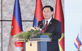Khai mạc trọng thể Hội nghị cấp cao Quốc hội 3 nước Campuchia – Lào – Việt Nam