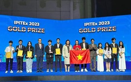 Đoàn học sinh VN đạt thành tích cao tại Cuộc thi quốc tế về Sở hữu Trí tuệ, Sáng chế, Đổi mới và Công nghệ