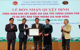 Bắc Ninh đón nhận Quyết định công nhận bảo vật quốc gia Thạp đồng văn hóa Đông Sơn