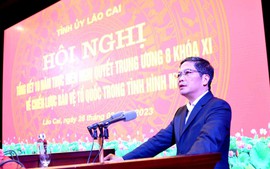 Lào Cai: Phát triển kinh tế gắn với bảo đảm quốc phòng - an ninh