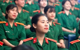 4 trường quân đội tuyển học viên nữ năm 2023