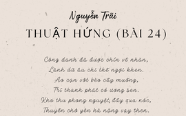 Đề thi học sinh giỏi Ngữ văn 10 Hà Nội: Vẻ đẹp tâm hồn nhà thơ Nguyễn Trãi