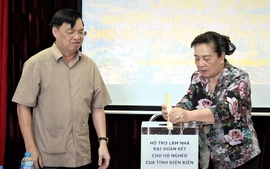Trung ương Hội Khuyến học Việt Nam phát động ủng hộ làm nhà đại đoàn kết cho hộ nghèo của tỉnh Điện Biên