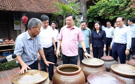 Hà Nội: Quy hoạch, bảo tồn di tích Làng cổ ở Đường Lâm
