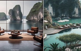 Quảng Ninh bác thông tin về hình ảnh khách sạn xây trong núi đá giữa vịnh Hạ Long