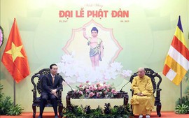 Chủ tịch nước Võ Văn Thưởng chúc mừng Đại lễ Phật đản 2023