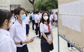 Điểm chuẩn tuyển sinh vào lớp 10 ở Thành phố Hồ Chí Minh ít biến động